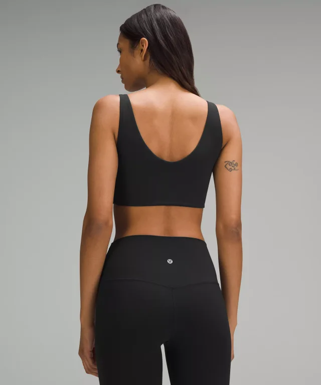lululemon Bend This Scoop and Square Bra *Light Support, A-C Cups in Black, photo 2 of 9 from lululemon