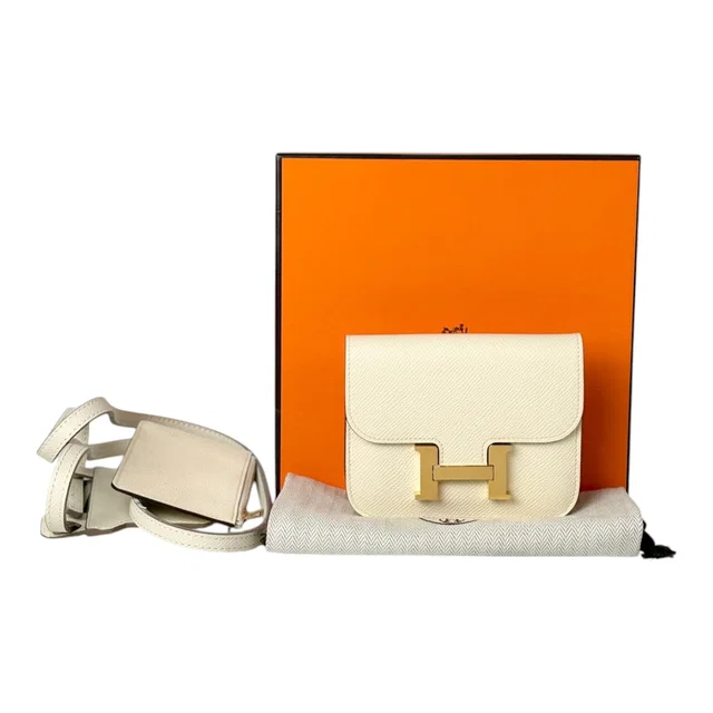 Hermès Slim Constance in Nata with GHW - Full Set from Luxury Promise