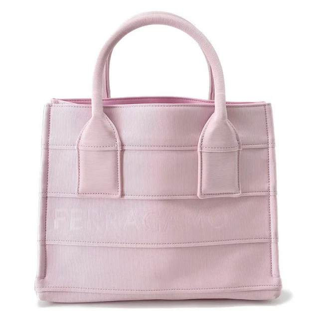 Ferragamo Tote Pink214988 Fabric from GALLERY RARE