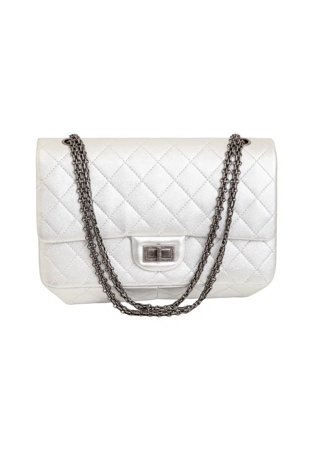 Chanel 2.55 Reissue 227 Quilted Double Flap Bag in Lambskin from Recess LA