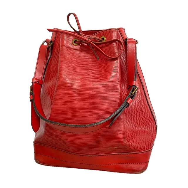 Louis Vuitton Shoulder Bag Epi Noe Castilian Red in Red from The Reluxe