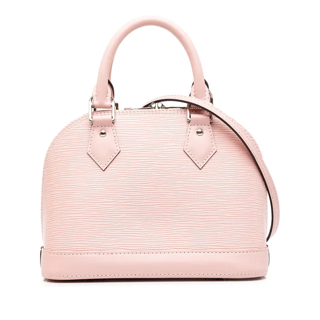Pink Louis Vuitton Epi Alma BB Satchel in Pink Leather from Designer Revival