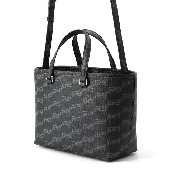 Balenciaga Signature BBMonogram Shopper Bag Black702699 BBMonogram Size Small from GALLERY RARE, photo 2 of 3