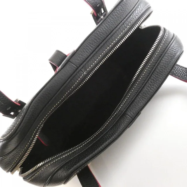 Loewe Senda Bag in BLACK+RED / SILVER metal fittings WxHxD: 25-34cm x 15cm x 9cm Handle: 35-43cm from KOMEHYO, photo 7 of 8