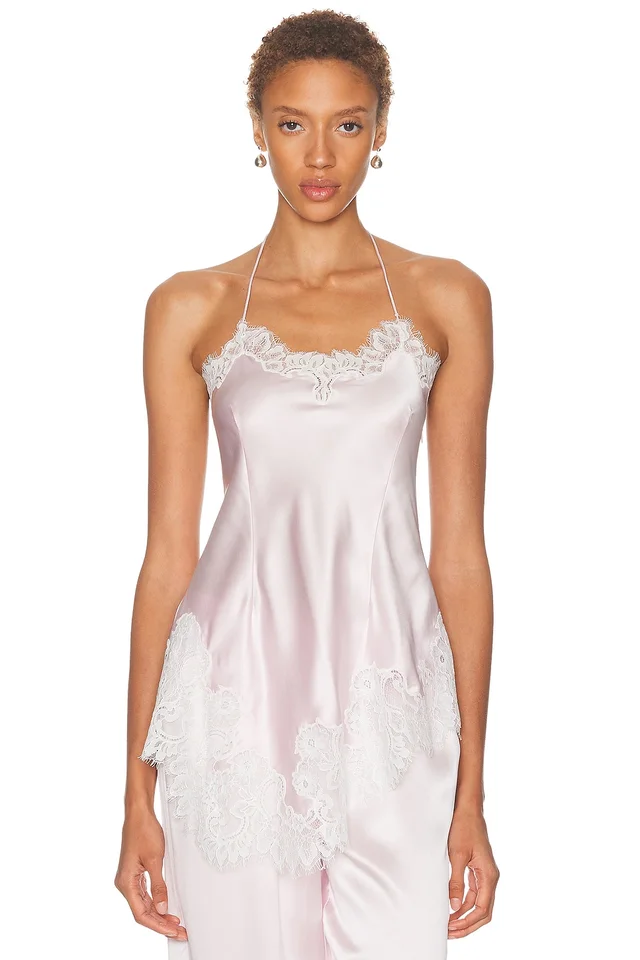 SRG Harlow Silk Top in White from FWRD, photo 1 of 1