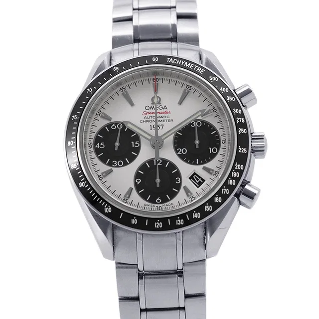 Omega Speedmaster Date Japan Limited Edition (2009 pieces) W40mm Stainless Steel White/Black… in Black from GALLERY RARE