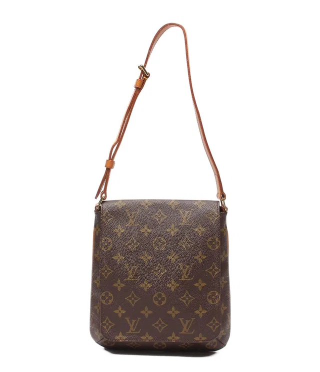 Louis Vuitton Shoulder Bag Musette Salsa Monogram in Leather from The Reluxe