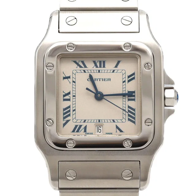 Cartier Santos Galbee LM SS Quartz Watch from The Reluxe