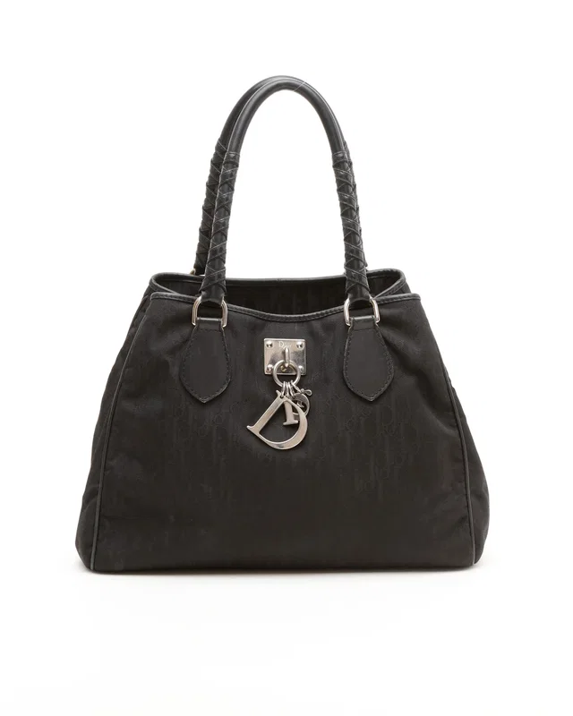 Dior Trotter Lovely Tote Bag in Canvas from A Retro Tale