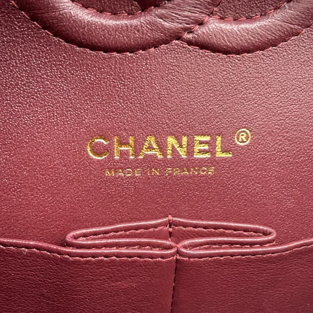 Chanel Matelasse W Flap ChainShoulder Bag BlackA01112 Caviar Leather Size 25 in Caviar leather from GALLERY RARE, photo 16 of 16