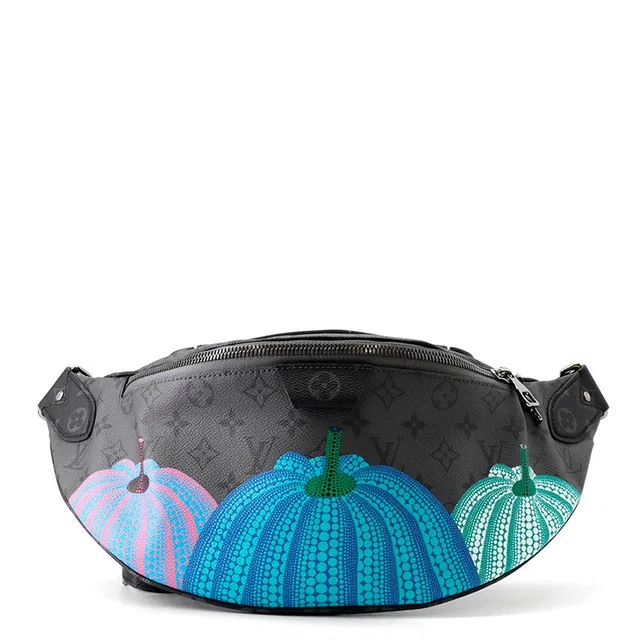 Louis Vuitton LVxYK Maxi Bumbag GrayM46436 Monogram Eclipse Reverse from GALLERY RARE