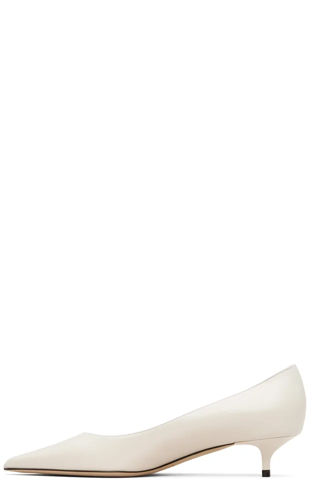 Jimmy Choo Off-White Amelia Heels, photo 3 of 5 from SSENSE