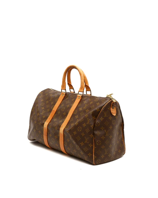 Louis Vuitton Monogram Keepall 45 Weekend Bag in Coated canvas from A Retro Tale, photo 2 of 12