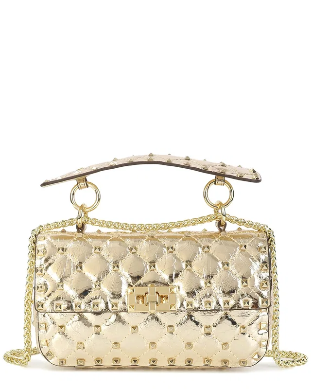 Tiffany & Fred Paris Quilted & Studded Leather Crossbody, image 1 of 1 from Rue La La