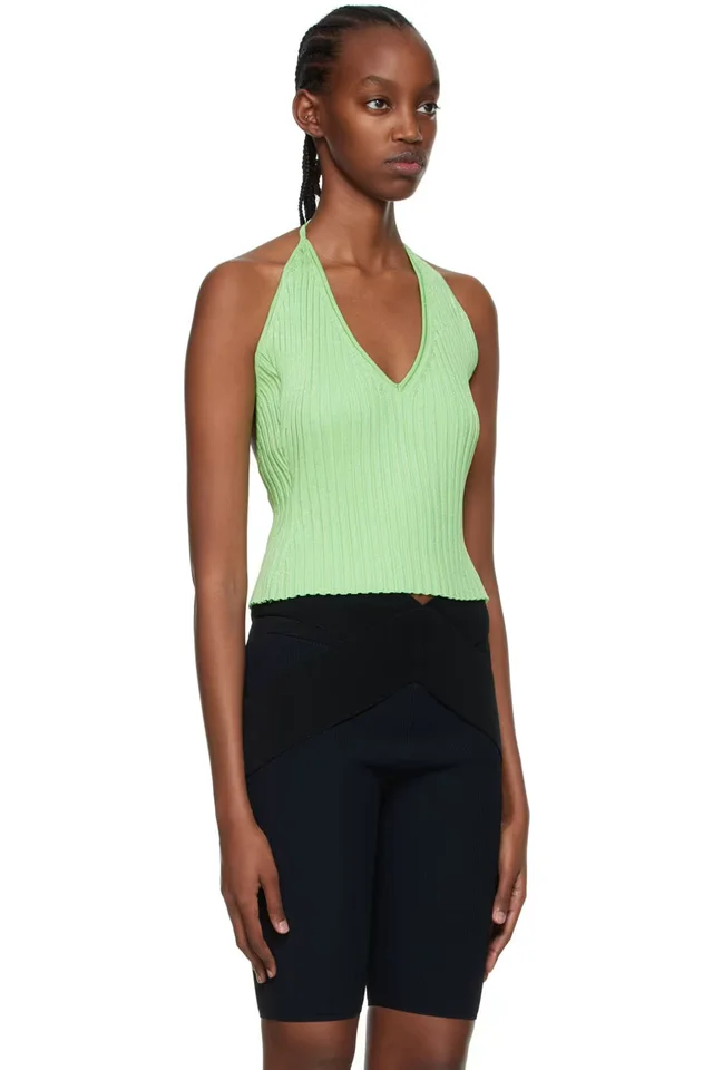 Gauge81 Green Moura Camisole, photo 2 of 4 from SSENSE