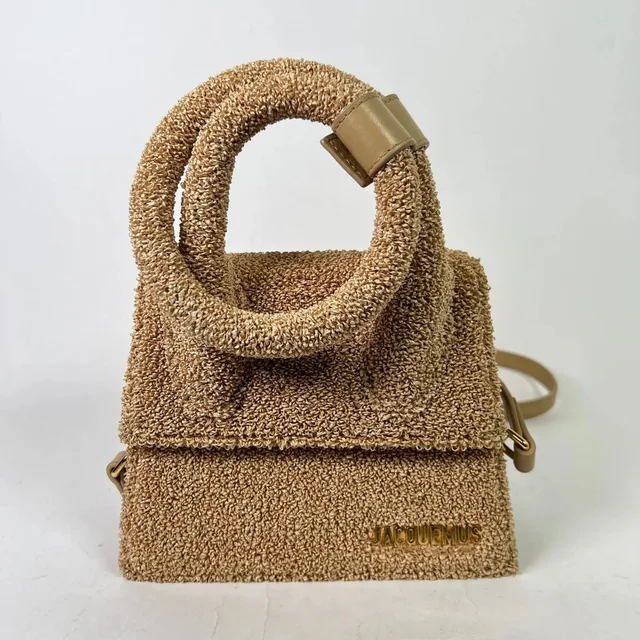 Jacquemus Le Chiquito Noeud Handle Bags in Beige in white|neutral from Grailed
