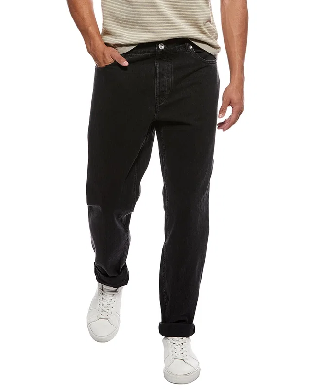 Brunello Cucinelli Straight Jean, image 1 of 1 from Gilt