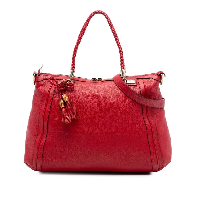 Gucci Bella Convertible Tote in red Calfskin from Her-Age, photo 1 of 1