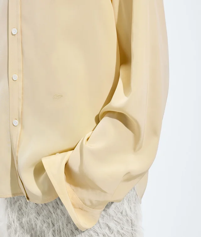 Bottega Veneta Silk and Viscose Toile Shirt, photo 4 of 4 from SENSER