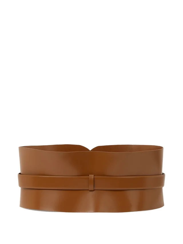 Karl Lagerfeld K/Essential leather belt, photo 2 of 2 from FARFETCH