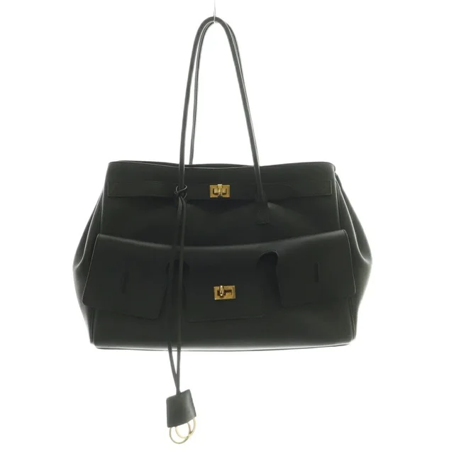 Balenciaga Bel Air Carryall Tote Bag Handbag Leather Bicolor Black Gold in gold|black Leather from Poshmark