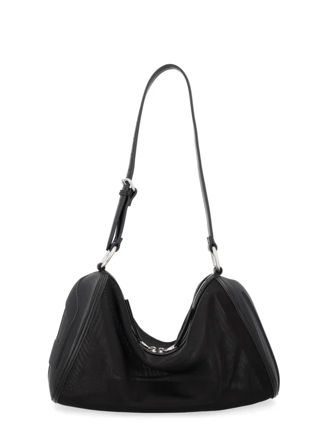 Diesel Shoulder Bag — Black Polyamide Polyurethane in Black from HEWI