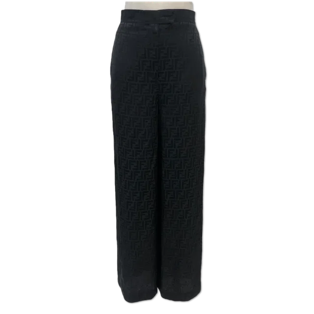 Fendi Mulberry silk Pants in Silk from Luxury Promise