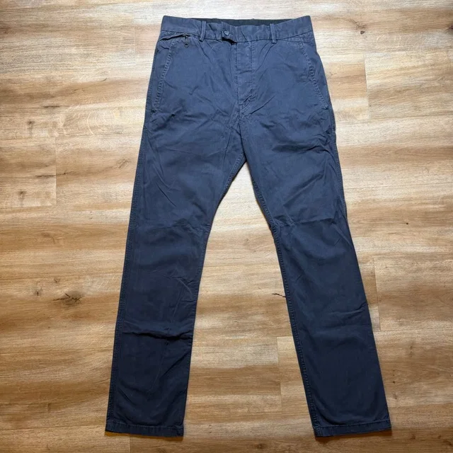 Diesel Chino Pants Mens 29 Gray Cotton Twill Button Fly Slim Straight Trousers in gray from Poshmark