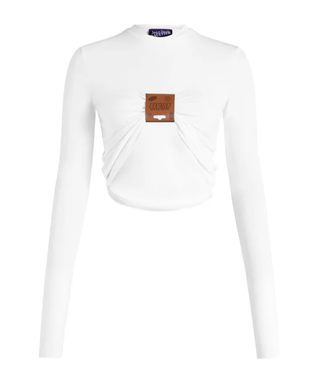 Jean Paul Gaultier Ruched Crewneck Top from SENSER, photo 1 of 1