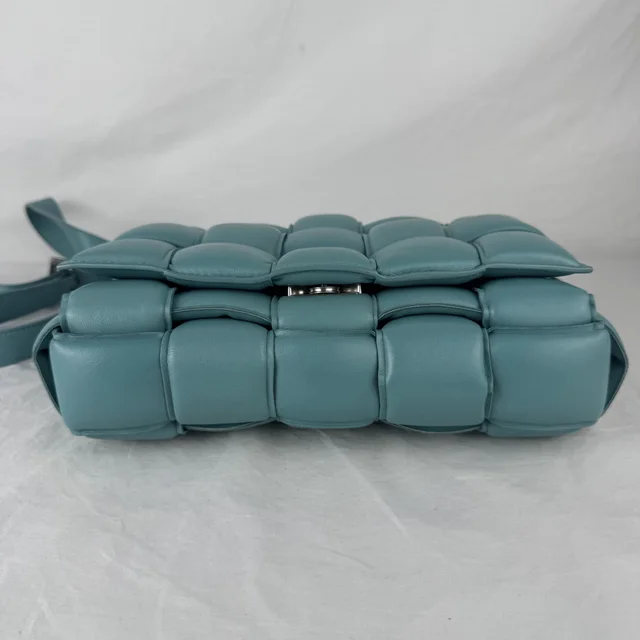 Bottega Veneta Padded Cassette Crossbody Bag in Lambskin, lambskin leather, Metal from Reowned, photo 6 of 10