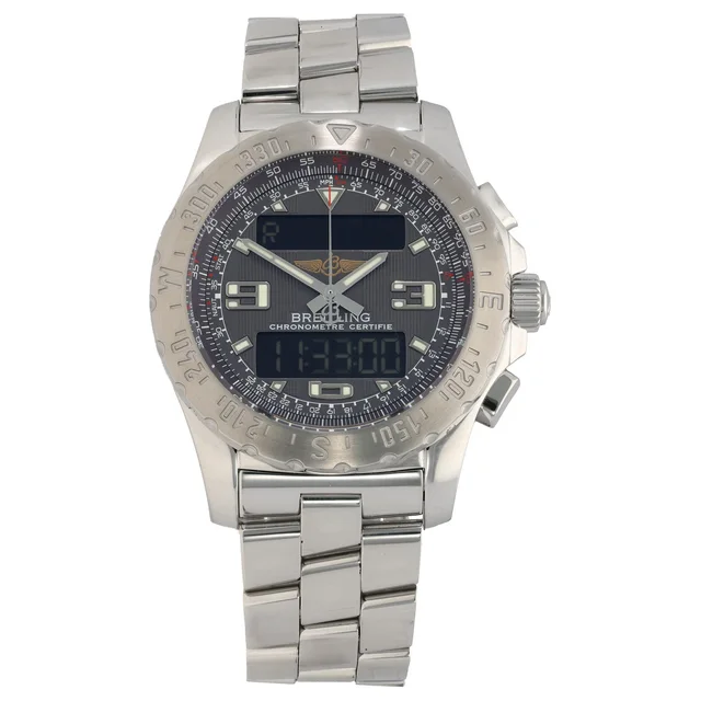 Breitling Airwolf A78363 43mm Stainless Steel Watch from H&T