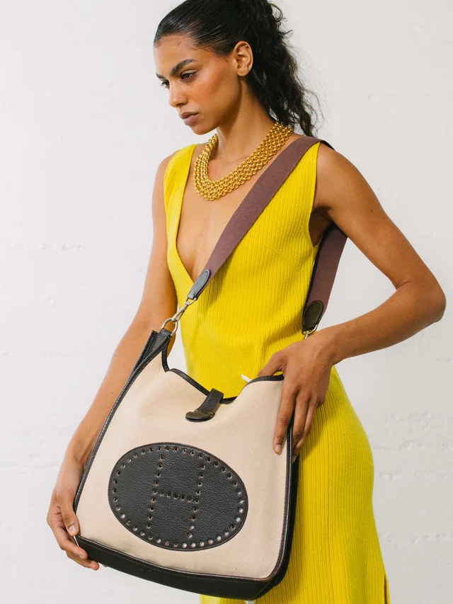 Hermès Evelyne Canvas Bag in Canvas from Arcade Vintage