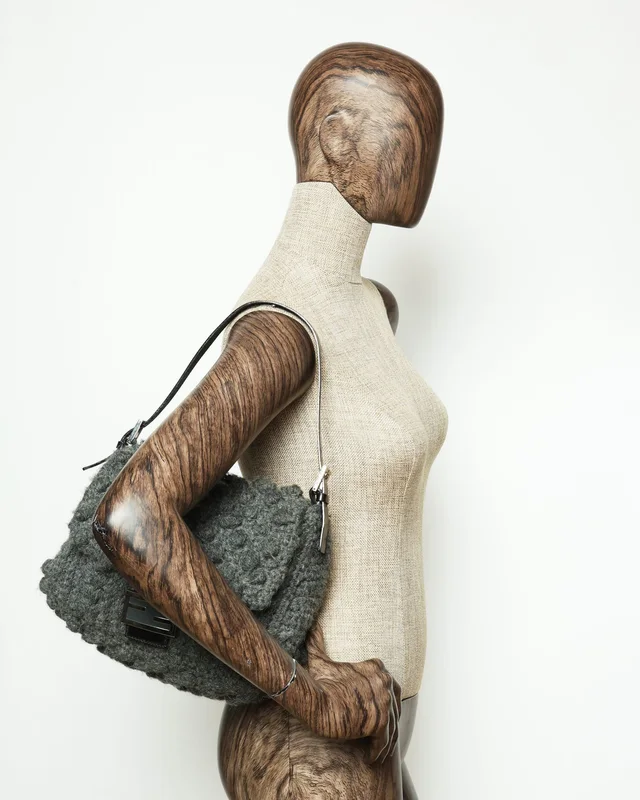 Fendi Mamma Bag in Tweed from A Retro Tale, photo 8 of 8