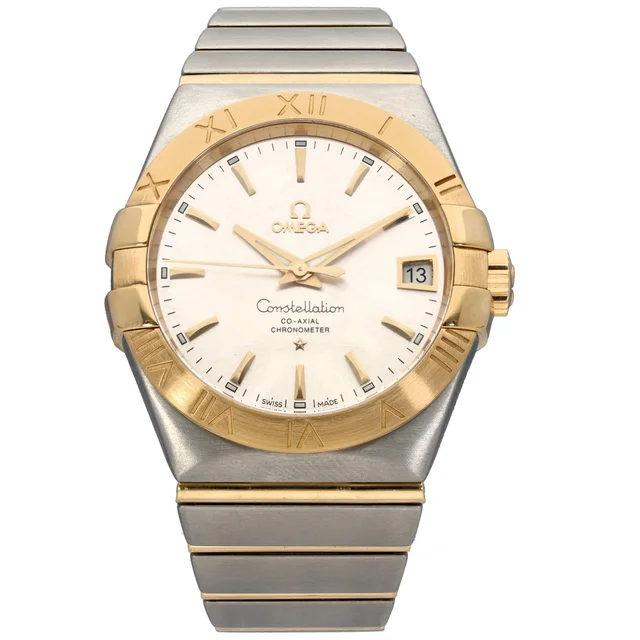 Omega Constellation 123.20.38.21.02.002 38mm Bi-Colour Watch from H&T