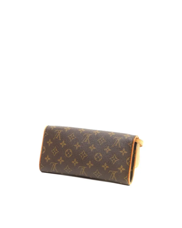 Louis Vuitton Monogram Pochette Twin GM Bag in Coated canvas from A Retro Tale, photo 3 of 9
