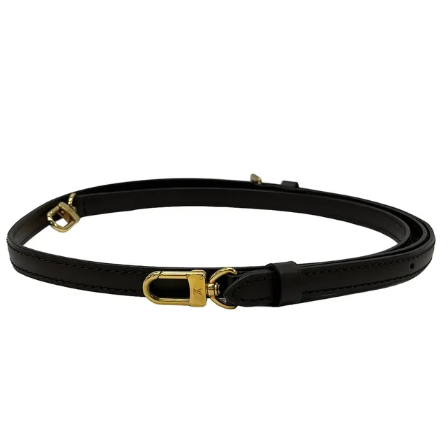 Louis Vuitton Shoulder Strap Damier for Ebene Leather in Brown Leather from The Reluxe