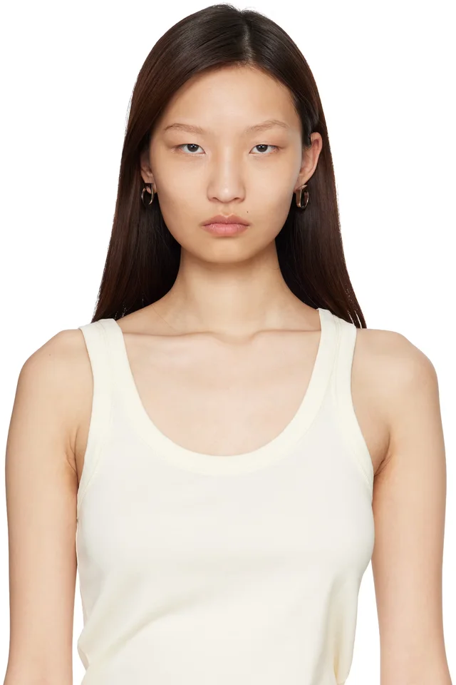 MM6 Maison Margiela Chevalier Earrings, photo 3 of 3 from SSENSE