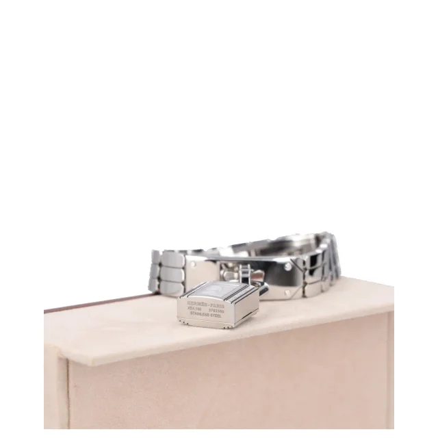 Hermès Kelly Watch, Mini model, 16 mm & Kelly Watch Clochette Lanyard Necklace in Box leather from HEWI, photo 4 of 29