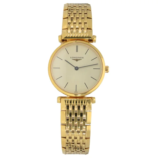 Longines La Grande Classique L4.209.2 24mm Gold Plated Watch in Gold from H&T