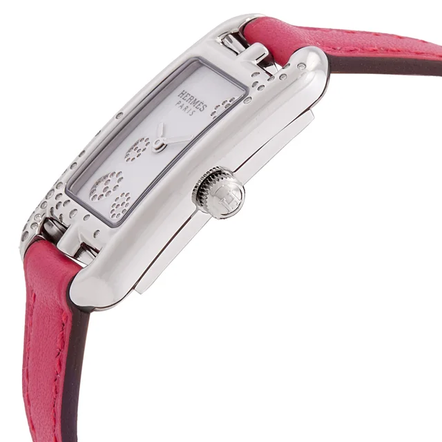 Hermes Nantucket Sprinkling Of Anchor Chain Quartz White Dial Ladies Watch 052183Ww00, photo 2 of 3 from Jomashop