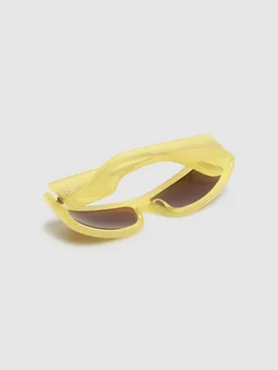 Port Tanger Square Sunglasses in 0% Acetate, photo 5 of 5 from LUISAVIAROMA