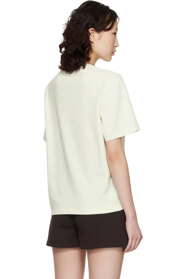 Maison Kitsuné Off-White Dressed Fox Comfort T-shirt, photo 3 of 4 from SSENSE