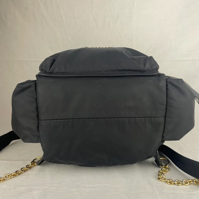 Burberry Nylon Rucksack Backpack in Leather, Metal, Nylon from Reowned, photo 8 of 16