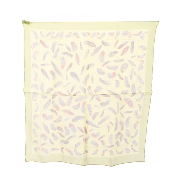 Hermès Scarf Petit Carre 45 Plumes Silk in Silk from The Reluxe