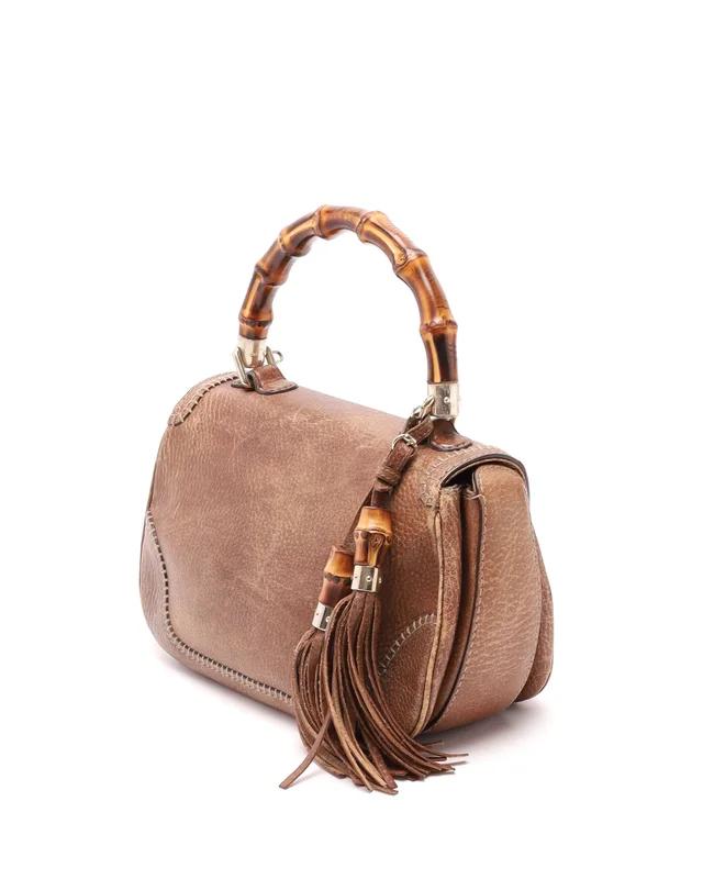 Gucci Bamboo 1947 Medium Top Handle Bag in Leather from A Retro Tale, photo 3 of 9