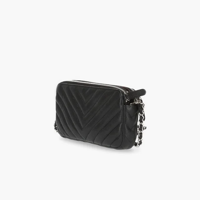 Chanel Chevron Double Zip Wallet On Chain in Caviar leather from A Retro Tale, photo 4 of 10