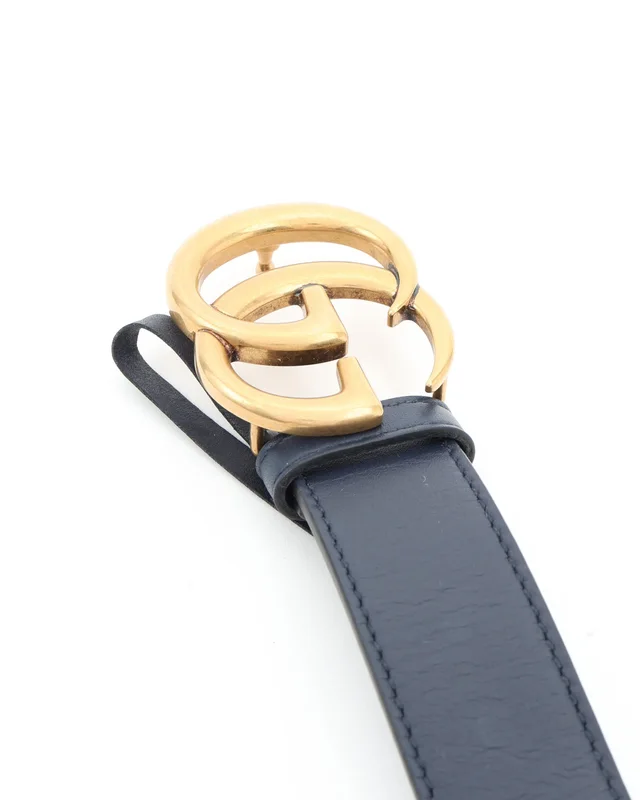 Gucci GG Marmont Belt, Size 85 in Leather from A Retro Tale, photo 5 of 7