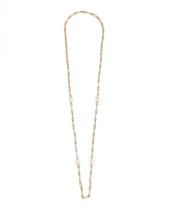 Chanel Coco Mark Long Necklace from A Retro Tale, photo 2 of 3