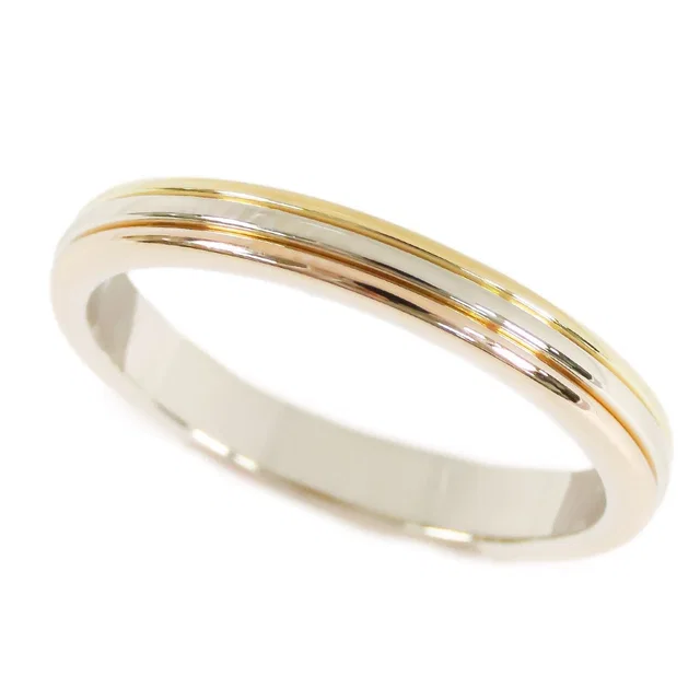 Cartier Vendome Ring Three Color Gold in Gold from The Reluxe