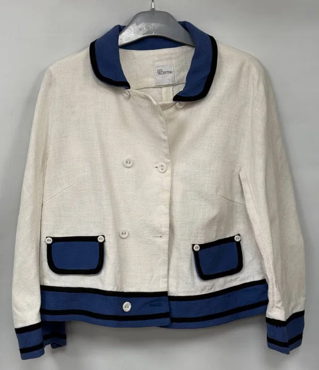 REDValentino Nautical inspired jacket Multi-Coloured Size: 12 in Multi-coloured from Oxfam Online Shop